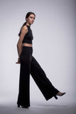 Katia palazzo style trouser in bamboo and organic cotton spandex jersey