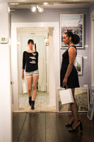Ingrid "wear your waste" boat neck tee