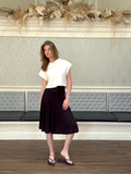 Sydney sleeveless cropped summer hoodie with bow adornment