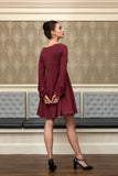The Dovilee swing dress with bottom puff sleeve