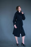 The Zoika sweater coat with built in scarf