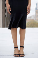 Ceto pencil skirt with princess line inserts