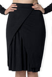 The Chloe pencil skirt in bamboo and organic cotton