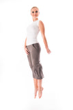 The Sally crew neck tunic tank in bamboo jersey